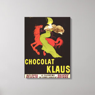 Impressão Em Tela Chocolat Klaus Advertisement Poster