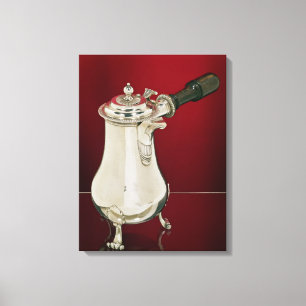 Impressão Em Tela Chocolatiere de Louis XIV, 1686