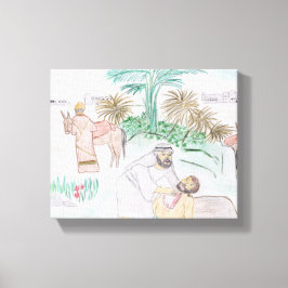 Impressão Em Tela Christian Trabalho de arte O bom samaritano