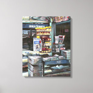 Impressão Em Tela Chrysocolia Morning, Union Square, Nova Iorque