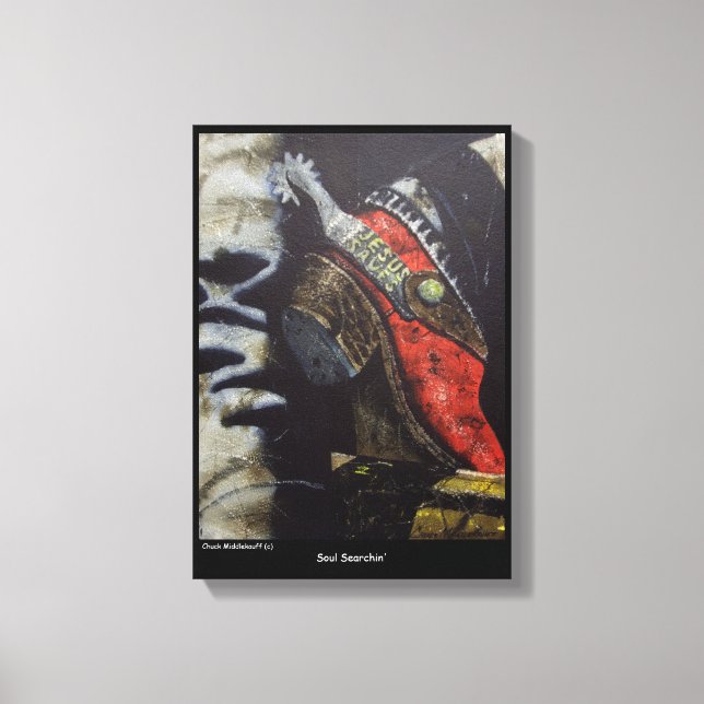 Impressão Em Tela Chuck Middlekauff Christian (Frente)