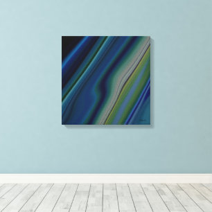 Impressão Em Tela Chuva de Outubro