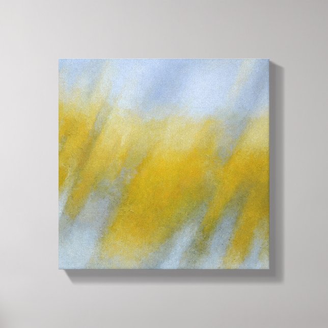 Impressão Em Tela Chuva ouro (Frente)