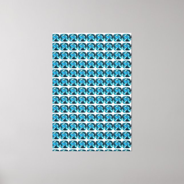 Impressão Em Tela Ciano (Frente)