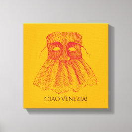 Impressão Em Tela Ciao Venezia!