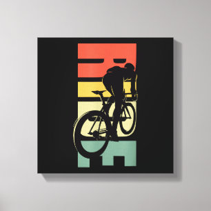 Impressão Em Tela Ciclo de Bicicleta de Estrada