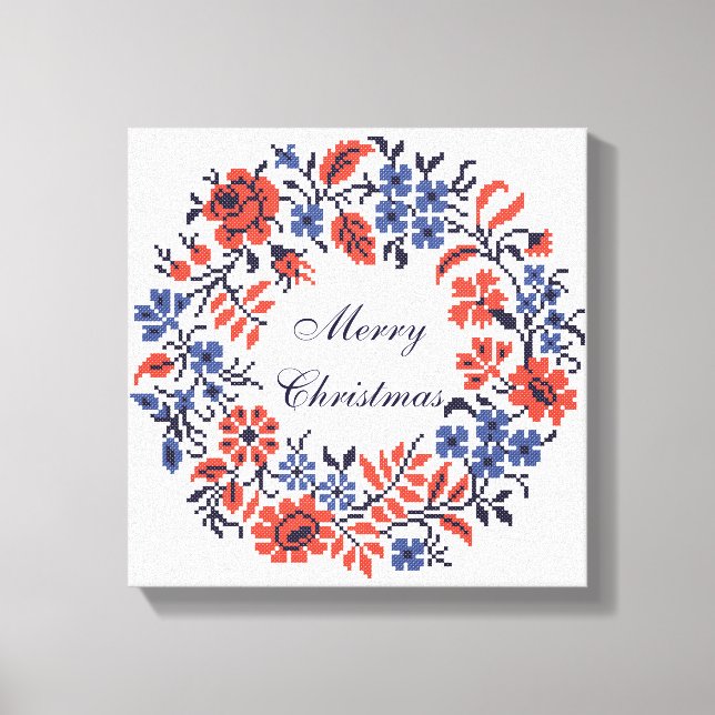 Impressão Em Tela Ciclo de flores (Frente)