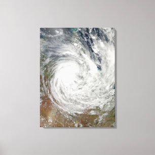 Impressão Em Tela Ciclone tropical Yasi sobre Austrália 2