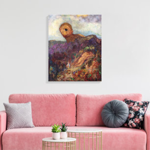 Impressão Em Tela Cíclope Odilon Redon