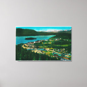 Impressão Em Tela Cidade de Cordova, Alaska Cordova, AK