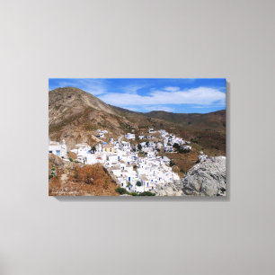 Impressão Em Tela Cidade de Serifos - Serifos