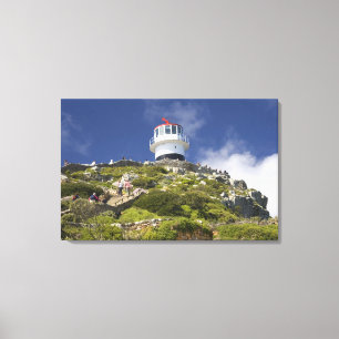 Impressão Em Tela Cidade do Cabo, África do Sul. Um farol no