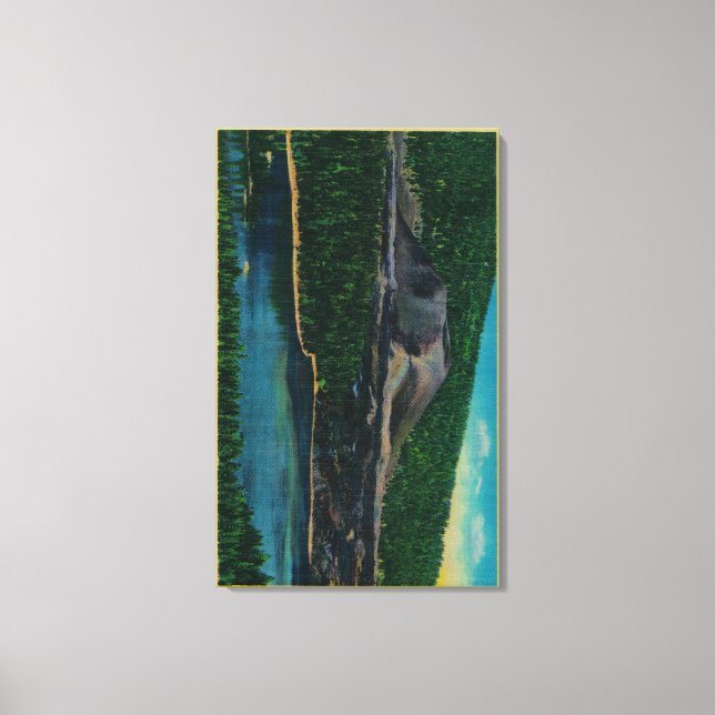 Impressão Em Tela Cinder Cone no Parque Nacional Vulcânico de Lassen (Frente)