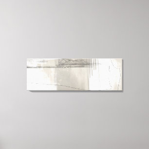 Impressão Em Tela Cinza bege neutro Abstrato minimalista moderna
