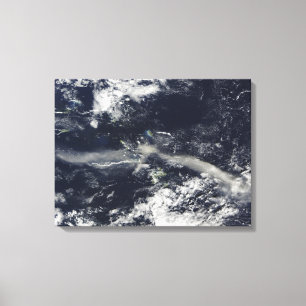 Impressão Em Tela Cinzas de Colinas de Soufriere, Montserrat