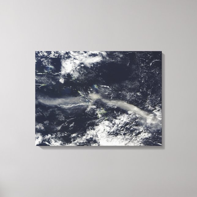 Impressão Em Tela Cinzas de Colinas de Soufriere, Montserrat (Frente)