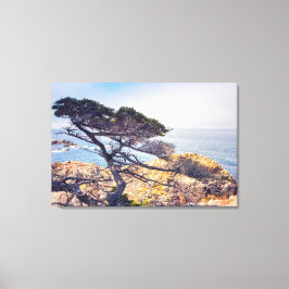 Impressão Em Tela Cipreste junto ao mar
