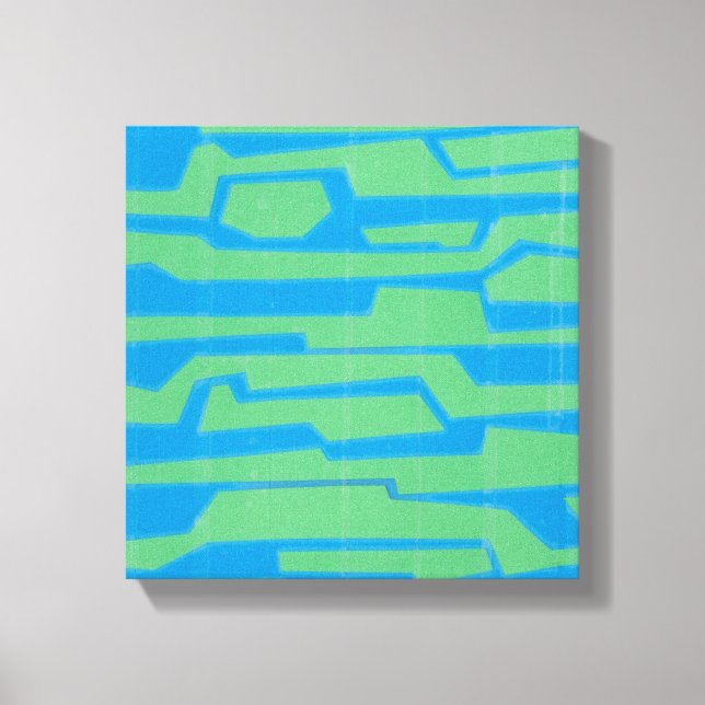 Impressão Em Tela Circuito Moderno V (Frente)