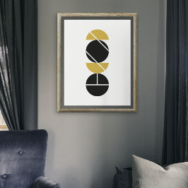 Impressão Em Tela Círculos em fatias