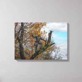 Impressão Em Tela Cirurgião de árvores