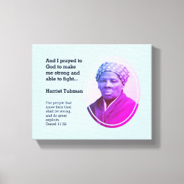 Impressão Em Tela Citação do Modern HARRIET TUBMAN