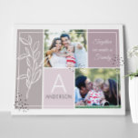 Impressão Em Tela Citação Moderna de Script de Colagem de Fotos da F<br><div class="desc">Adicione um toque personalizado em qualquer espaço na sua casa com este design personalizado de canvas de Citação de Foto do Boho FAMILY ou dê-o como um presente perfeito para o Natal,  o aniversário ou um presente para seus amigos! Escolha o seu hoje!</div>