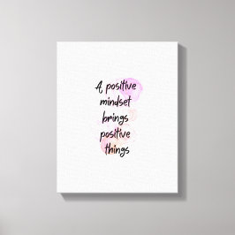 Impressão Em Tela citações inspiracionais positivas, motivação