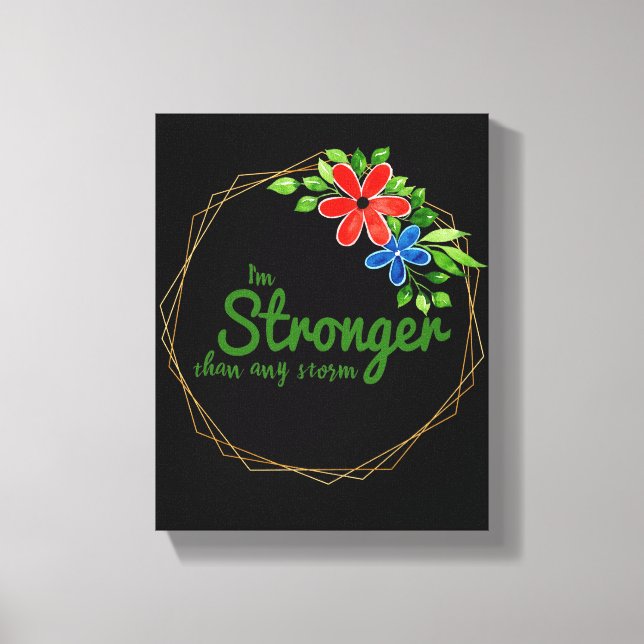 Impressão Em Tela citações motivacionais e inspiradoras para o suces (Frente)