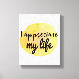 Impressão Em Tela citações motivacionais para apreciação da vida