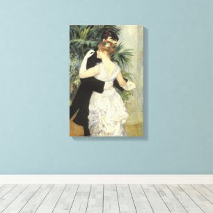 Impressão Em Tela City Dance de Pierre Renoir, Vintage Fine Art