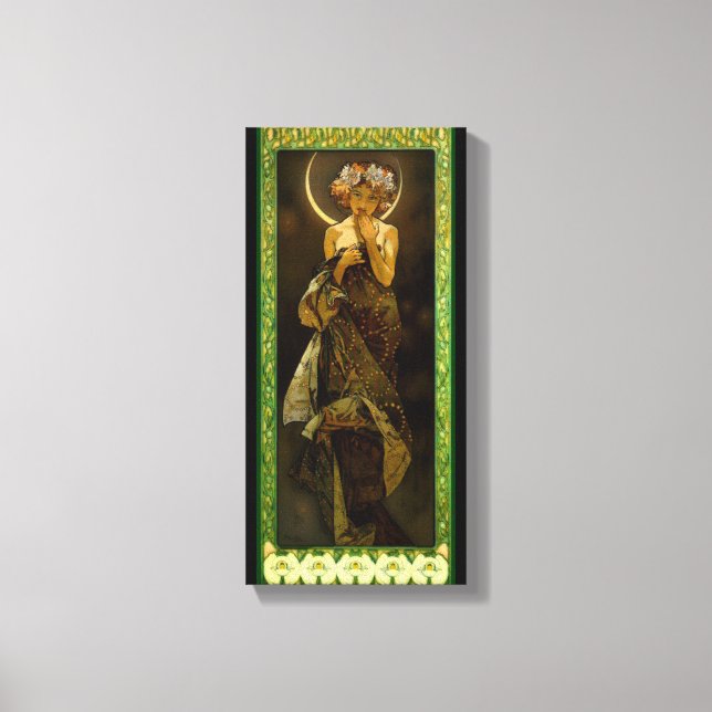 Impressão Em Tela Clair de Lune (Frente)