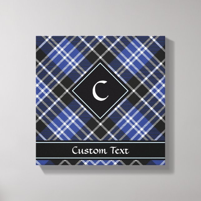 Impressão Em Tela Clan Clark Tartan (Frente)