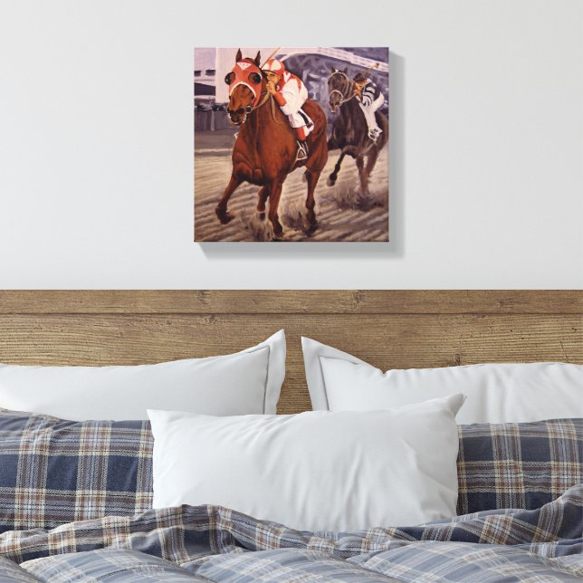 Impressão Em Tela Classic Thoroughbred, Victorious (Insitu(Quarto))