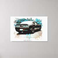 *~* Clássico Digital NIR Antigo Carro Muscular Ant