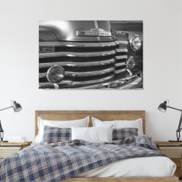 Impressão Em Tela Clássico Vintage Antigo Timer Chevrolet