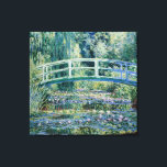 Impressão Em Tela Claude Monet<br><div class="desc">Claude Monet - Lírios de Água e Ponte Japonesa</div>