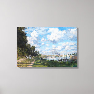 Impressão Em Tela Claude Monet - A Bacia em Argenteuil