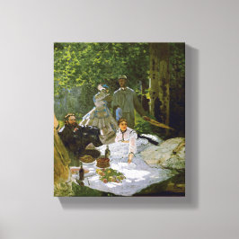 Impressão Em Tela Claude Monet – Déjeuner sur l'herbe – 1866