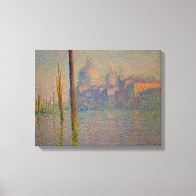 Impressão Em Tela Claude Monet - Le Grand Canal - 1908 (Frente)