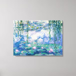 Impressão Em Tela CLAUDE MONET - Lírios de água<br><div class="desc">CLAUDE MONET - Lírios de água Óleo em canvas; reprodução</div>