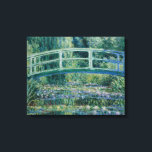 Impressão Em Tela Claude Monet - Lírios de Água e Ponte Japonesa<br><div class="desc">Water Lily e Ponte Japonesa por Claude Monet, 1899. Claude Monet foi fundador da pintura Impressionista Francesa, e o mais consistente e prolífico praticante da filosofia do movimento de expressar as percepções diante da natureza, especialmente quando aplicada à pintura paisagística ao ar livre. O termo "impressionismo" deriva do título de...</div>