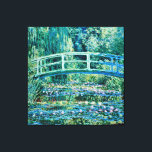 Impressão Em Tela Claude Monet - Lírios De Água E Ponte Japonesa<br><div class="desc">Claude Monet - Lírios E Ponte Japonesa (1899)</div>