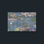 Impressão Em Tela Claude Monet - Lírios Hídricos<br><div class="desc">Lírios d'água de Claude Monet, 1916. Claude Monet foi fundador da pintura Impressionista Francesa, e o mais consistente e prolífico praticante da filosofia do movimento de expressar as percepções diante da natureza, especialmente quando aplicada à pintura paisagística ao ar livre. O termo "impressionismo" deriva do título de sua pintura Impressão,...</div>