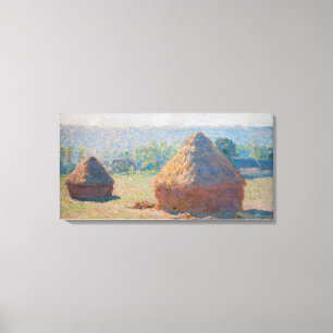 Impressão Em Tela Claude Monet - Medas de Feno, fim de Verão