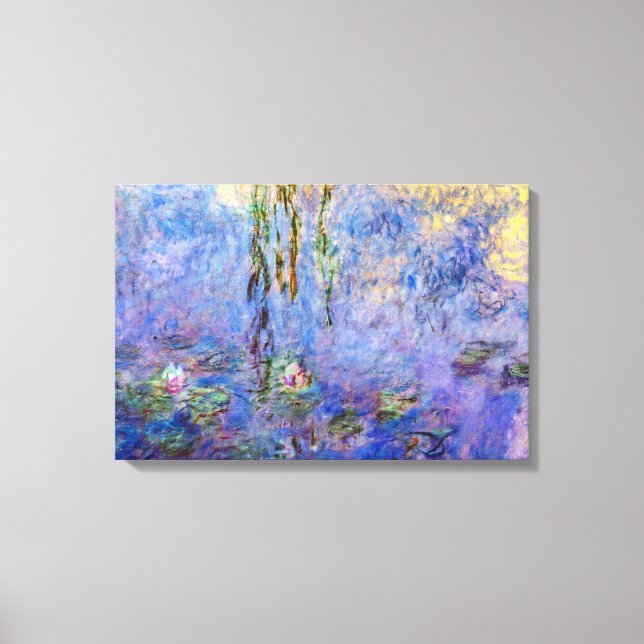 Impressão Em Tela Claude Monet - Nenúfares (Frente)