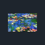 Impressão Em Tela Claude Monet Oil Painting Water Lílias/Ninféas<br><div class="desc">Lírios d'água (Ninféas em francês) é uma série de aproximadamente 250 pinturas de óleo do impressionista francês Claude Monet. Muitas das obras foram pintadas enquanto Monet sofria de cataratas. As pinturas retratam o jardim floral de Monet em sua casa em Giverny, e foram o principal foco de sua produção artística...</div>