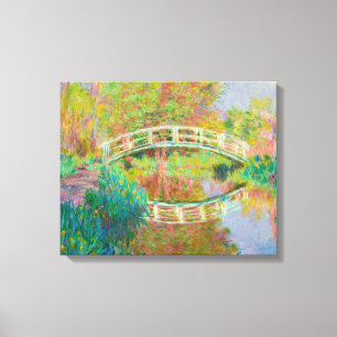 Impressão Em Tela Claude Monet - Ponte Japonesa, Giverny