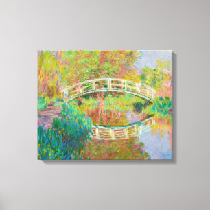 Impressão Em Tela Claude Monet - Ponte Japonesa, Giverny