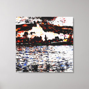 Impressão Em Tela Claude_Monet_-_Vétheuil