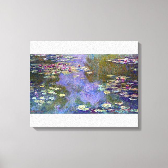 Impressão Em Tela Claude Monet Water Lily (Frente)